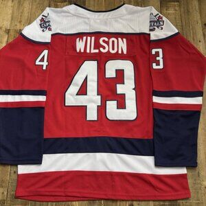 Men's Tom Wilson Jersey - Washington Capitals 2025 Screaming Eagle Jersey